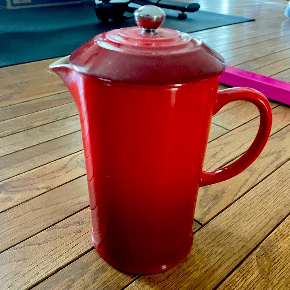 Le Creuset French Press in Red